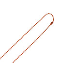 Chrome Hearts Necklace Rubber Orange Auth 138899M-4