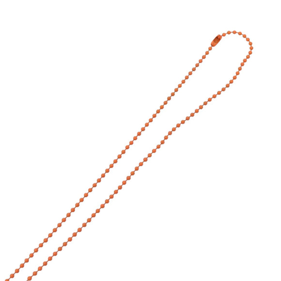 Chrome Hearts Necklace Rubber Orange Auth 138899M