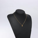 Christian Dior Necklace metal Gold Auth 138901-13