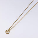 Christian Dior Necklace metal Gold Auth 138901-4