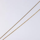 Christian Dior Necklace metal Gold Auth 138901-5