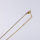 Christian Dior Necklace metal Gold Auth 138901-6