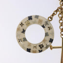 LOUIS VUITTON Porte Cles Marina Charm plastic Gold M66141 LV Auth 138908V-5