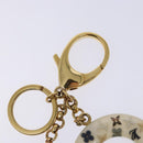 LOUIS VUITTON Porte Cles Marina Charm plastic Gold M66141 LV Auth 138908V-8