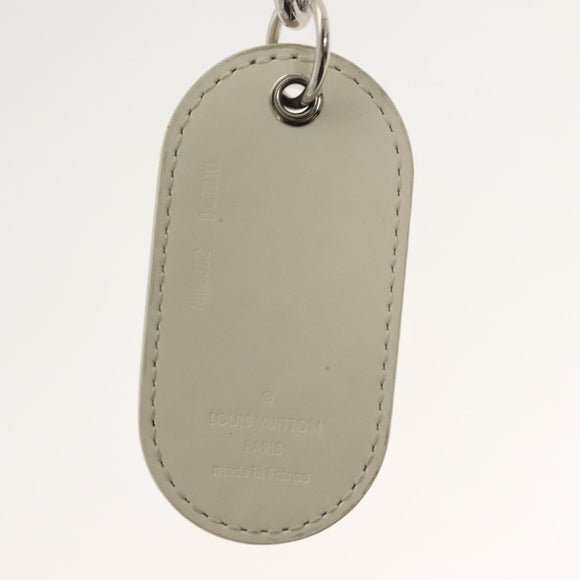 LOUIS VUITTON Pastel Colors Porte Cles Military Tab Charm MP2862 LV Auth 138909