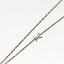 LOUIS VUITTON Pendant Vivienne Necklace metal Gunmetal M00831 LV Auth 138910-14