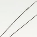 LOUIS VUITTON Pendant Vivienne Necklace metal Gunmetal M00831 LV Auth 138910-15