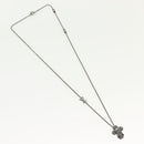 LOUIS VUITTON Pendant Vivienne Necklace metal Gunmetal M00831 LV Auth 138910-2