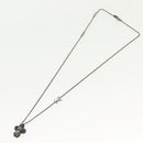 LOUIS VUITTON Pendant Vivienne Necklace metal Gunmetal M00831 LV Auth 138910-8