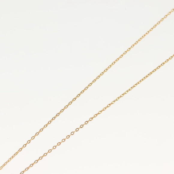 LOUIS VUITTON Nanogram Collier Precious Necklace metal Gold M00599 Auth 138911