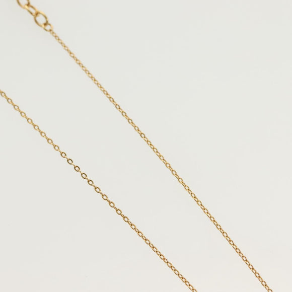 LOUIS VUITTON Nanogram Collier Precious Necklace metal Gold M00599 Auth 138911