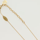 LOUIS VUITTON Nanogram Collier Precious Necklace metal Gold M00599 Auth 138911-6