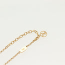 LOUIS VUITTON Collier LV Tribute Necklace metal Gold M00569 LV Auth 138912-16