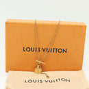 LOUIS VUITTON Collier LV Tribute Necklace metal Gold M00569 LV Auth 138912-12