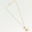 LOUIS VUITTON Collier LV Tribute Necklace metal Gold M00569 LV Auth 138912-2