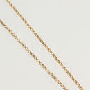 LOUIS VUITTON Collier LV Tribute Necklace metal Gold M00569 LV Auth 138912-5