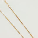 LOUIS VUITTON Collier LV Tribute Necklace metal Gold M00569 LV Auth 138912-6