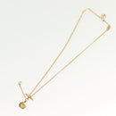 LOUIS VUITTON Collier LV Tribute Necklace metal Gold M00569 LV Auth 138912-8