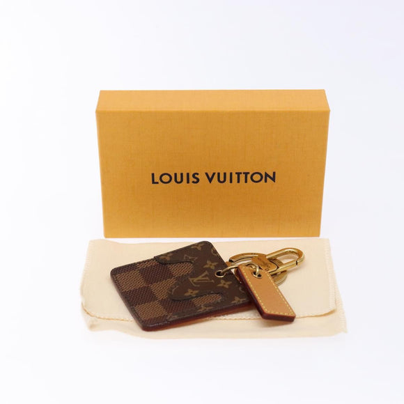 LOUIS VUITTON Damier Giant NIGO Collaboration Porte Cles MP2713 LV Auth 138913