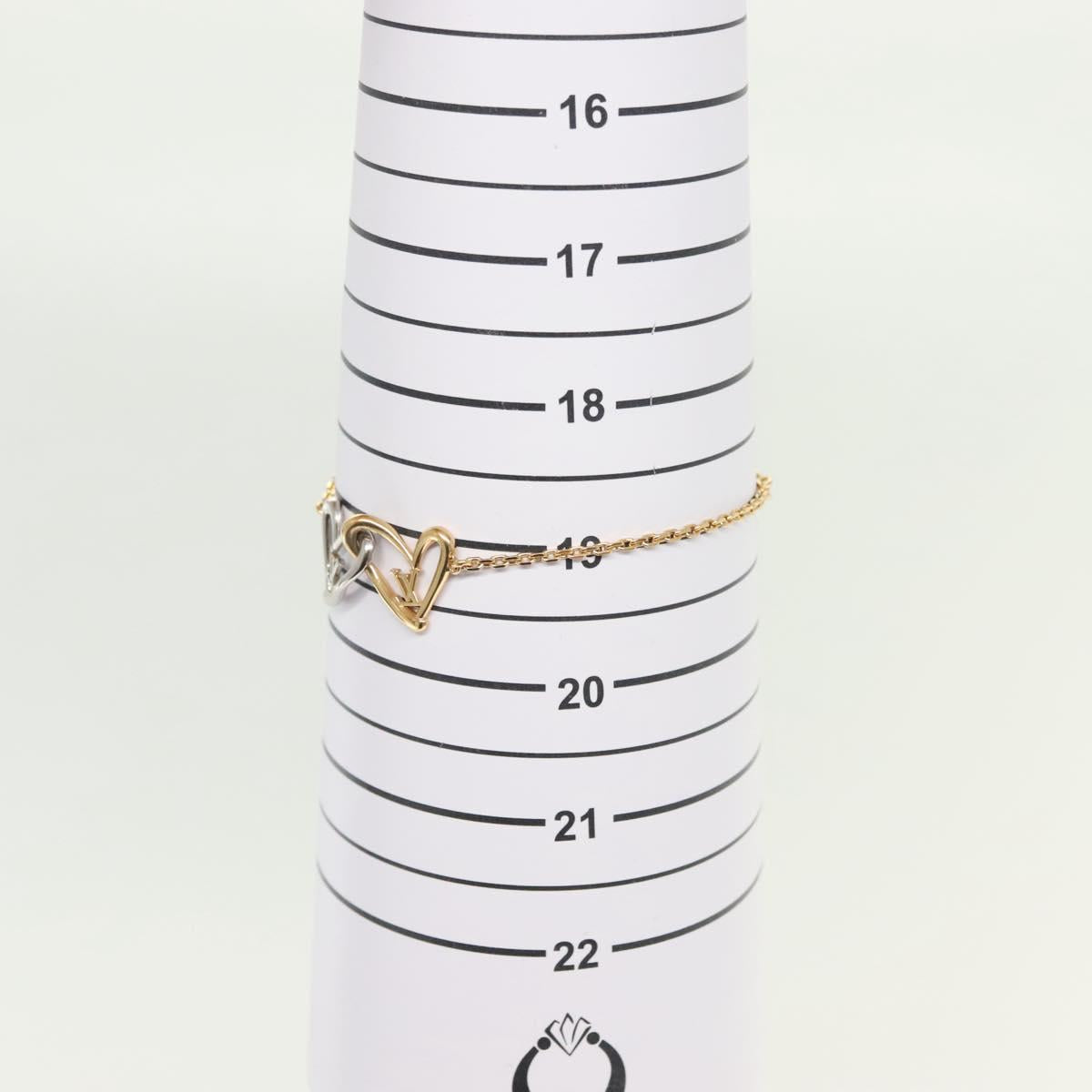 LOUIS VUITTON Brassle Heart Falling in Love Bracelet metal M00466