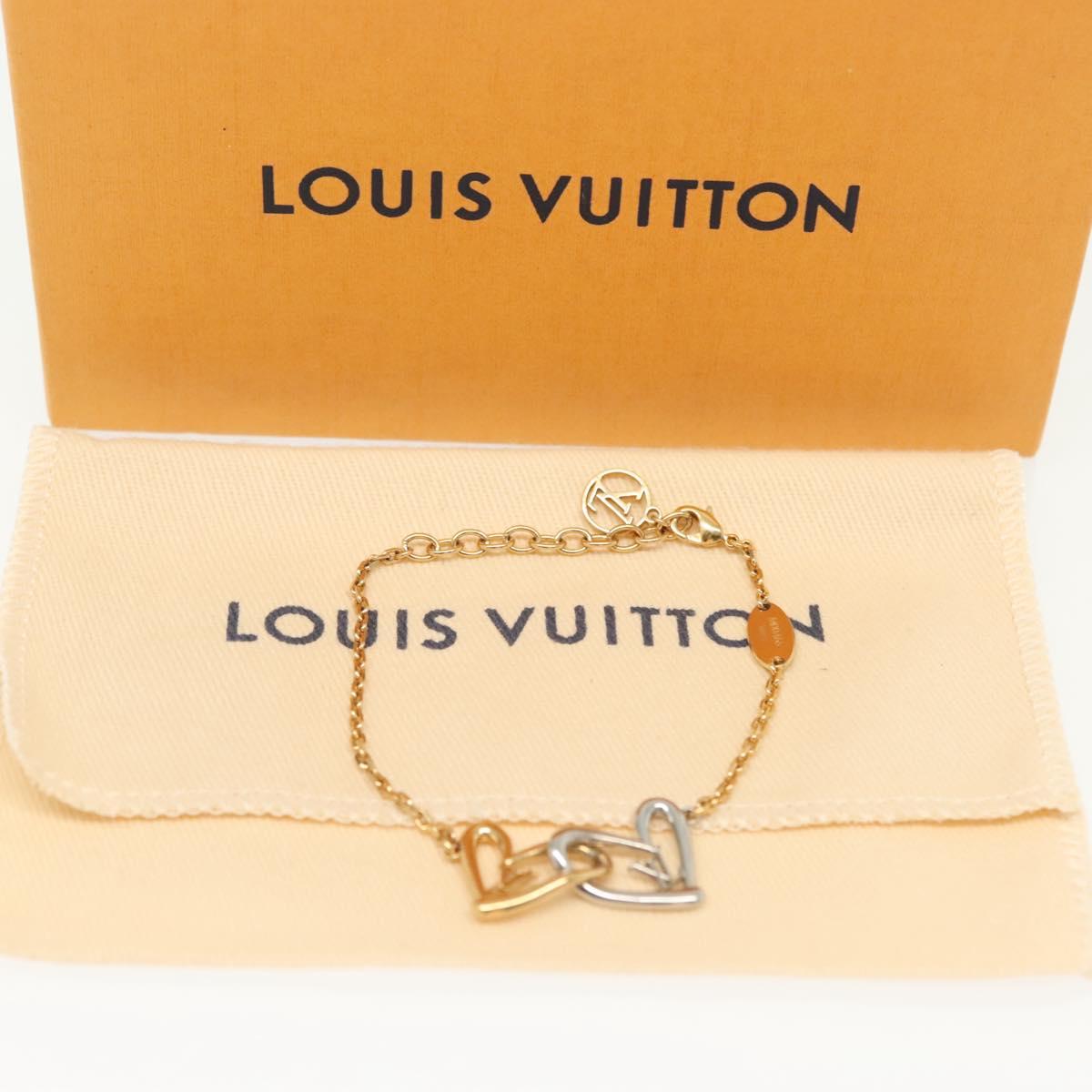 LOUIS VUITTON Brassle Heart Falling in Love Bracelet metal M00466