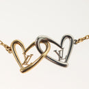 LOUIS VUITTON Brassle Heart Falling in Love Bracelet metal M00466 LV Auth 138914-2