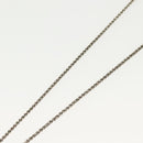 LOUIS VUITTON DJ Vocabulary Necklace metal Silver M69458 LV Auth 138915-14