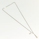 LOUIS VUITTON DJ Vocabulary Necklace metal Silver M69458 LV Auth 138915-2