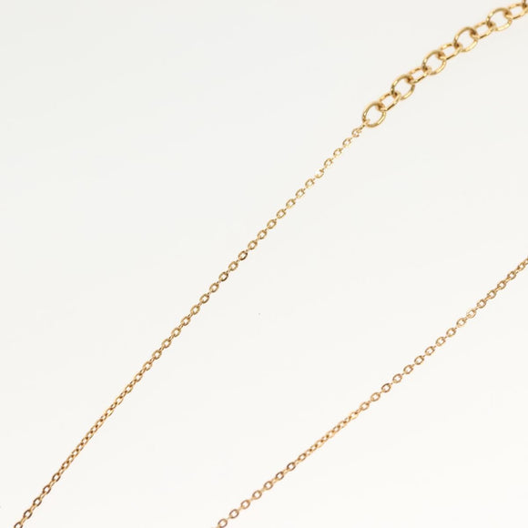 LOUIS VUITTON Nanogram Collier Precious Necklace metal Gold M63141 Auth 138918