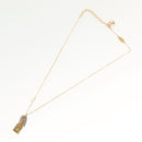 LOUIS VUITTON Nanogram Collier Precious Necklace metal Gold M63141 Auth 138918-7