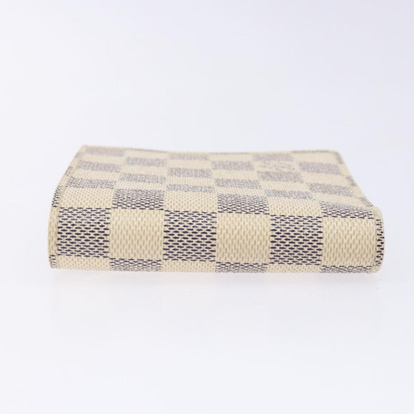 LOUIS VUITTON Damier Azur Porte Feuille Marco Bifold Wallet N60018 Auth 138920V