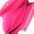 LOUIS VUITTON Multicolor Portefeiulle Sarah Wallet Black M60668 LV Auth 138922V-20