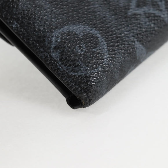 LOUIS VUITTON Pastel Colors Organizer De Poch Card Case Black M69998 Auth 138925