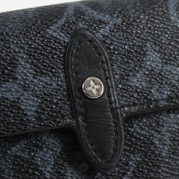 LOUIS VUITTON Pastel Colors Organizer De Poch Card Case Black M69998 Auth 138925