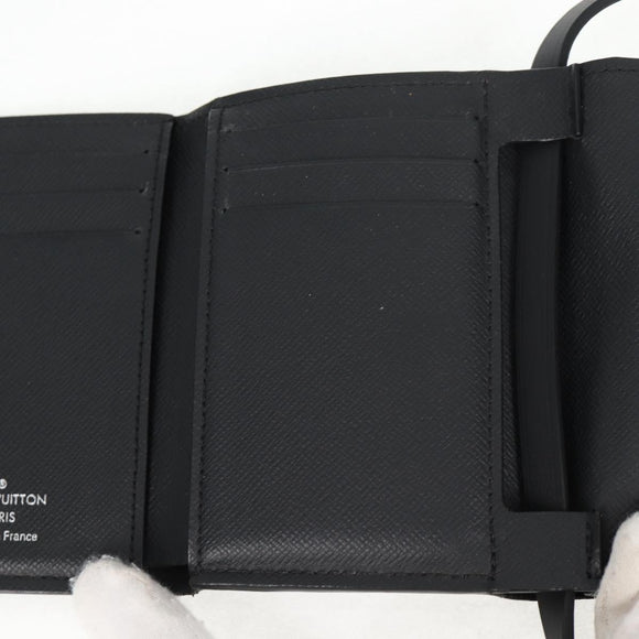 LOUIS VUITTON Pastel Colors Organizer De Poch Card Case Black M69998 Auth 138925