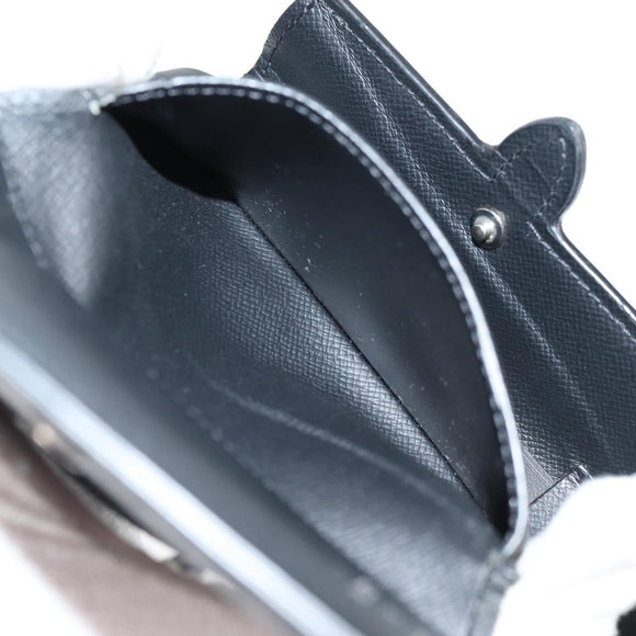 LOUIS VUITTON Pastel Colors Organizer De Poch Card Case Black M69998 Auth 138925