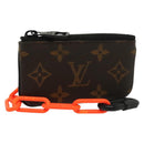 LOUIS VUITTON Monogram Solar Powered Ray Pochette Cles M44487 LV Auth 138926-1
