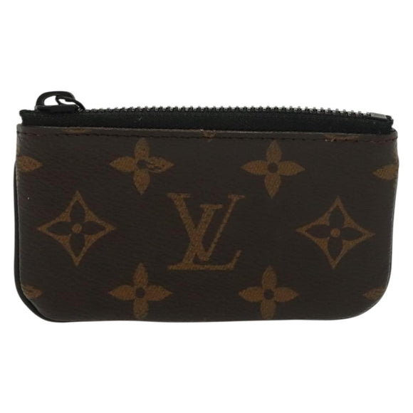 LOUIS VUITTON Monogram Solar Powered Ray Pochette Cles M44487 LV Auth 138926