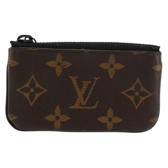 LOUIS VUITTON Monogram Solar Powered Ray Pochette Cles M44487 LV Auth 138926