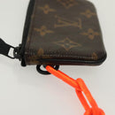 LOUIS VUITTON Monogram Solar Powered Ray Pochette Cles M44487 LV Auth 138926-4