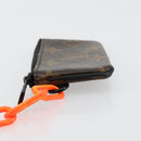 LOUIS VUITTON Monogram Solar Powered Ray Pochette Cles M44487 LV Auth 138926-4