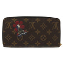 LOUIS VUITTON Kansai Yamamoto Collaboration Zippy Wallet M67249 LV Auth 138928-2