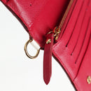 LOUIS VUITTON Multicolor PortefeuilleInsolite Wallet White M93750 Auth 138930V-9