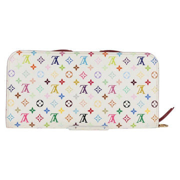 LOUIS VUITTON Multicolor PortefeuilleInsolite Wallet White M93750 Auth 138930V - 0