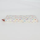 LOUIS VUITTON Multicolor PortefeuilleInsolite Wallet White M93750 Auth 138930V-6