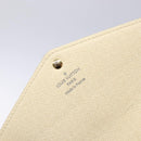 LOUIS VUITTON Damier Azur Portefeuille Sarah Long Wallet N63208 LV Auth 138932-18