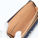 LOUIS VUITTON Monogram Jaguar Zippy Wallet Wallet Blue M80212 LV Auth 138933M-14