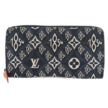 LOUIS VUITTON Monogram Jaguar Zippy Wallet Wallet Blue M80212 LV Auth 138933M - 0