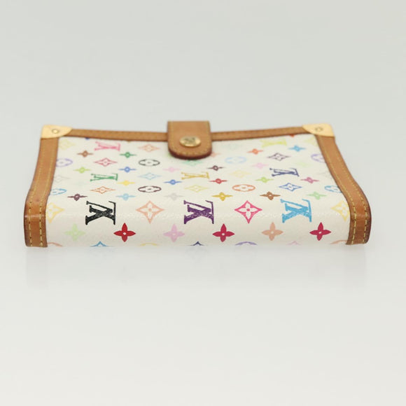 LOUIS VUITTON Multicolor Agenda PM Day Planner Cover White R21074 Auth 138936