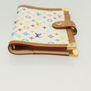 LOUIS VUITTON Multicolor Agenda PM Day Planner Cover White R21074 Auth 138936-6